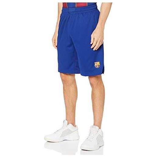 Nike fcb m nk short replica home, pantaloncini sportivi uomo, deep royal blue/(varsity maize), xl