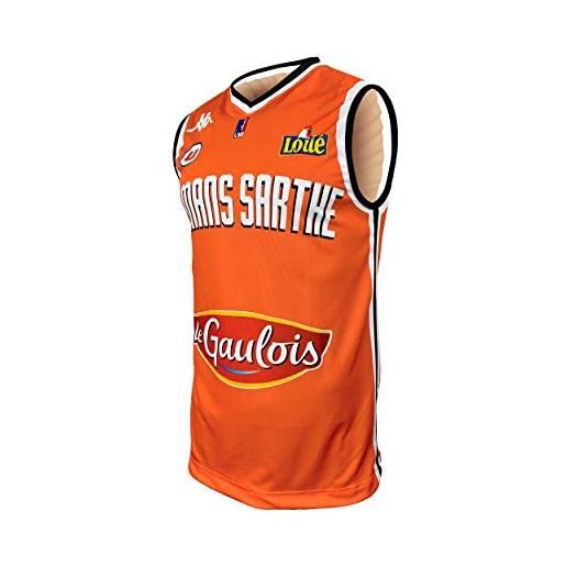 MSB Le MANS le mans - maglia ufficiale per bambini 2019-2020, bambini, maillot_dom_lemans, arancione, fr: xxs (taille fabricant: 8 ans)