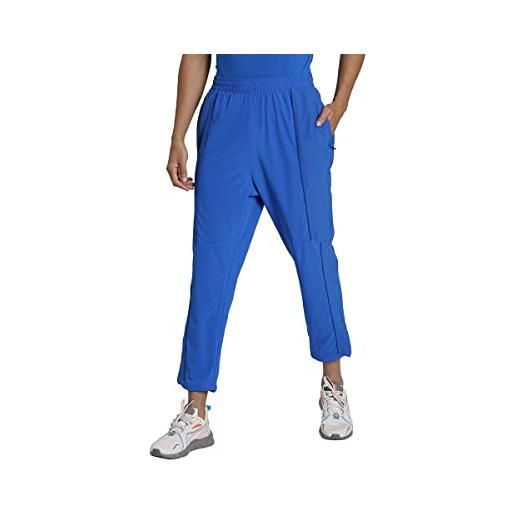 PUMA pantaloni da jogging da uomo train first mile mono texture pant, uomo, pantaloni da jogging, 519459, lapis blu, xxl
