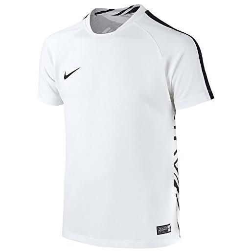 Nike - neymar gpx ss top - maglia da calcio uomo, multicolore (nero/bianco), 2xl