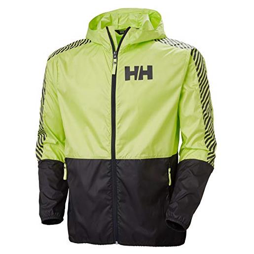 Helly Hansen giacca antivento active, giacca uomo, verde, xxl