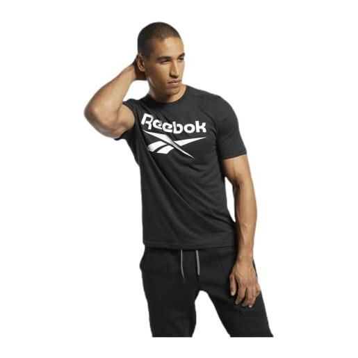 Reebok maglietta speedwick con logo grande da allenamento