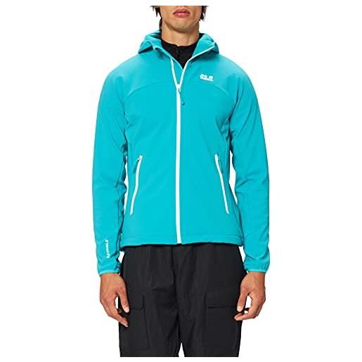 Jack Wolfskin eagle peak softshell giacca, donna, clear red, xl