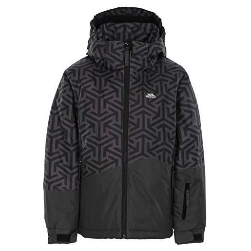 Trespass pointarrow - giacca da ragazzo, bambina, gilet, 5045274768084, grigio, fr: taille unique (taille fabricant: 5/6 ans)