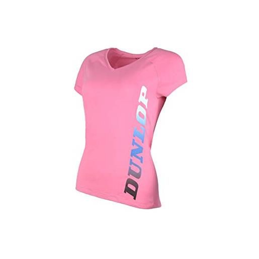 Dunlop 72251-l, t-shirt womens, carmine rose, l