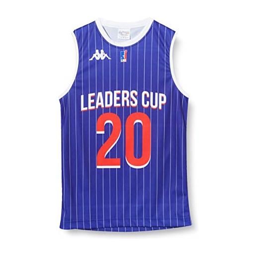 Ligue Nationale de Basket maillot bleu disneyland paris leaders cup 2020, bermuda bambini, blu, fr: xxs (taille fabricant: 12 ans)