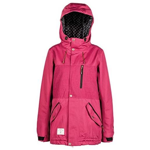 L1 anwen´20 giacca da snowboard funzionale da donna, a 2 strati, con manici, streetstyle, donna, giacca, 1201-873681, osso, l