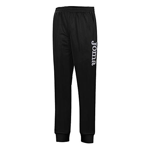 Joma suez, pantaloni lunghi uomo, nero, l