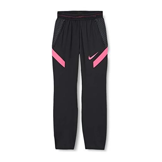 Nike dry strke kp ng - pantaloni unisex per bambini, unisex - bambini, pantaloni da bambino, bv9460, nero/rosa iper/rosa, l