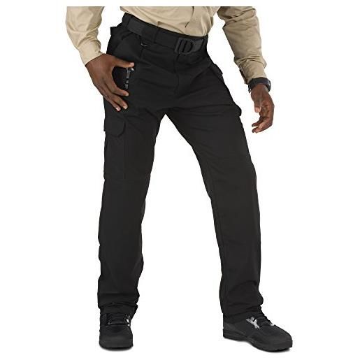 5.11 - pantaloni da uomo tactical lite, nero (nero), 34 wide/32 leg
