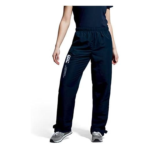 Canterbury open hem stadium, pantalone donna, blu navy, 12