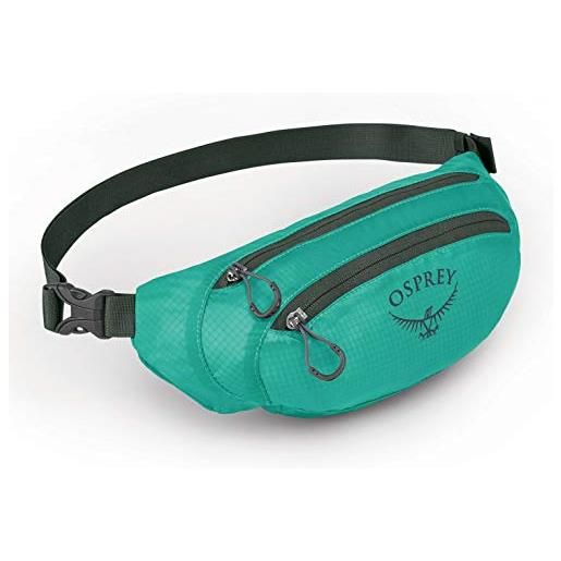 Osprey ul stuff waist pack 2 zaino per uso quotidiano e brevi spostamenti unisex, blu (tropic teal), o/s