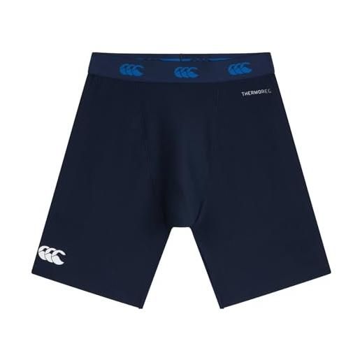 Canterbury, thermoreg base layer, pantaloncini, uomo, blu (navy), xs