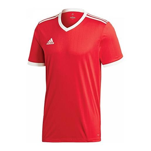 Adidas tabela 18 jersey, t-shirt. Uomo, power red/white, 152 (11/12 years)