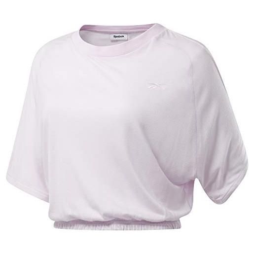 Reebok sr modal tee maglietta, donna, nero, xl