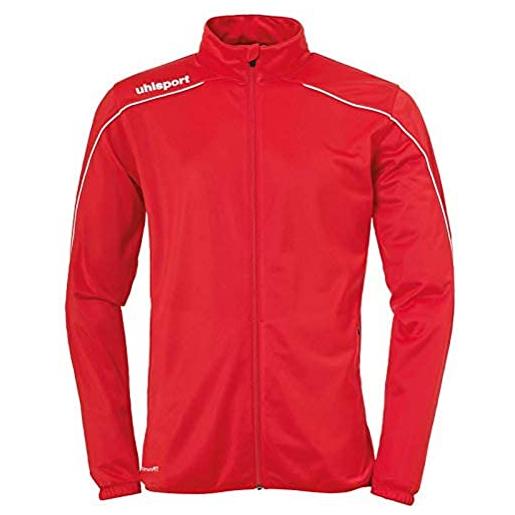 uhlsport stream 22 classic - giacca da uomo, uomo, giacca, 100519304, rosso/bianco, l
