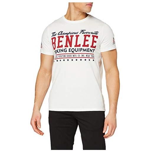 BENLEE Rocky Marciano champions maglietta, uomo, 190214, bianco sporco, l