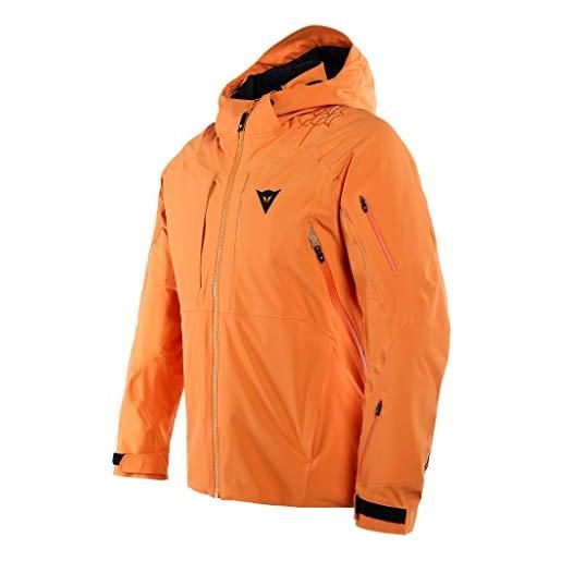 Dainese hp1m2, giacca da sci uomo, arancione russet/stretch-limo, l