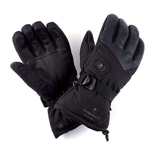 Therm-ic pow gloves lady - guanti termici, da donna, taglia m, colore: nero