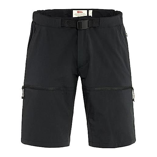Fjallraven 82894-550 high coast hike shorts m pantaloncini uomo black taglia 44