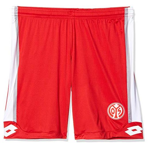 Lotto mz19 home, corto uomo, flame red, xxl