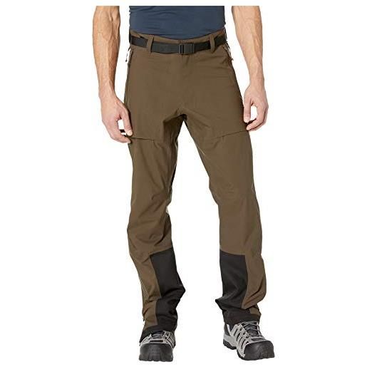 Fjällräven keb eco-shell trousers m, pantaloni sportivi, uomo, verde (dark olive), l
