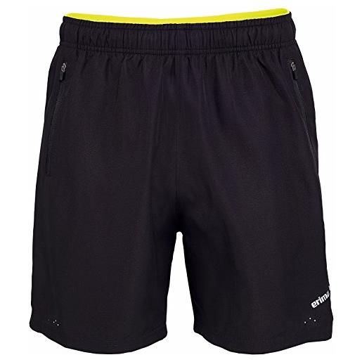 Erima - pantaloncini sportivi da uomo green concept, uomo, green concept shorts, nero, s
