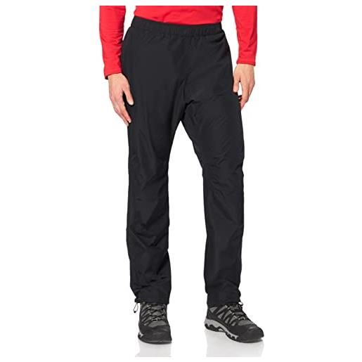 Haglöfs mila rain, pantaloni uomo, nero vero, l