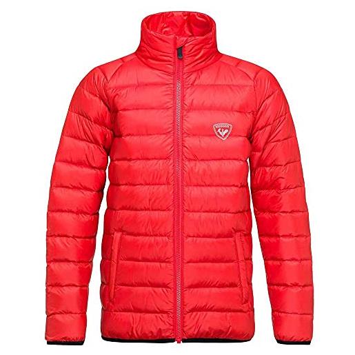 ROSSIGNOL light jacket - giacca con piume, per bambini, bambino, rliyj37, cremisi, 8 anni