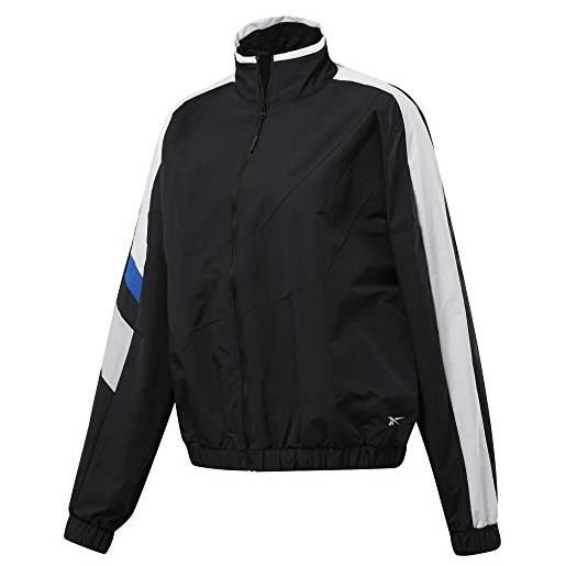Reebok wor myt woven jacket, giacca donna, nero, xl
