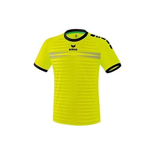 Erima 4043523831221 jersey, unisex bambini, giallo neon/nero, 128