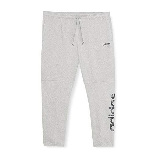 adidas e camo lin - pantaloni da uomo, uomo, pantaloni, ei9746, grigio/nero. , xs