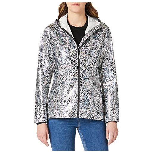 Regatta baysea giacca shell impermeabile foderata in jersey con tasche multiple, donna, holograph. Animal, 10
