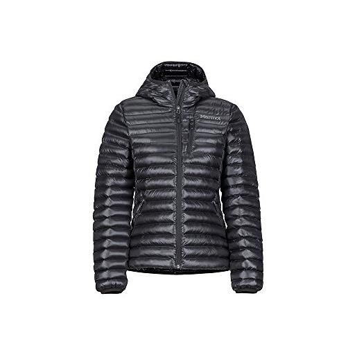 Marmot wm's avant featherless hoody giacca isolata, caldo cappotto per esterni, giacca a vento idrorepellente, antivento, donna, black, xl