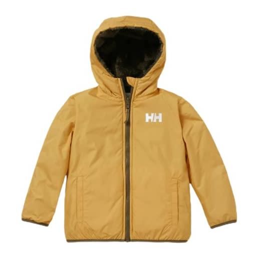 Hellyhansen champ - giacca reversibile per bambini, colore: golden glow, 4