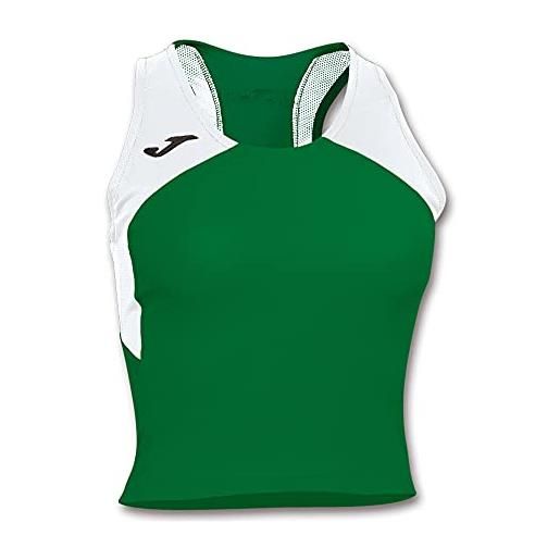 Joma record ii, maglietta donna, verde 450, xl