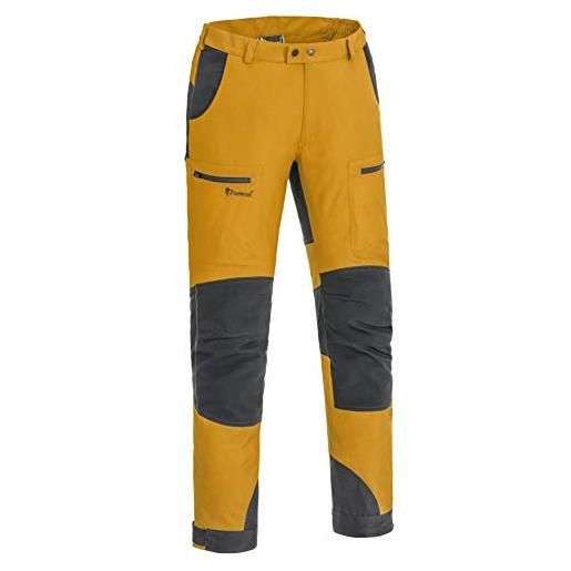 Pinewood - pantaloni da uomo caribou tc, uomo, pantaloni, 5085-573, mustard giallo/antracite scuro. , c56