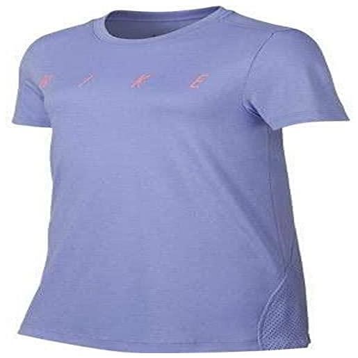 Nike gfx studio maglietta da ragazza, bambina, maglietta da bambina, 939528, twilight pulse/lava glow, xs