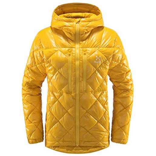 Haglöfs roc mimic giacca da donna, donna, giacca, 604726, giallo (pumpkin yellow), xs