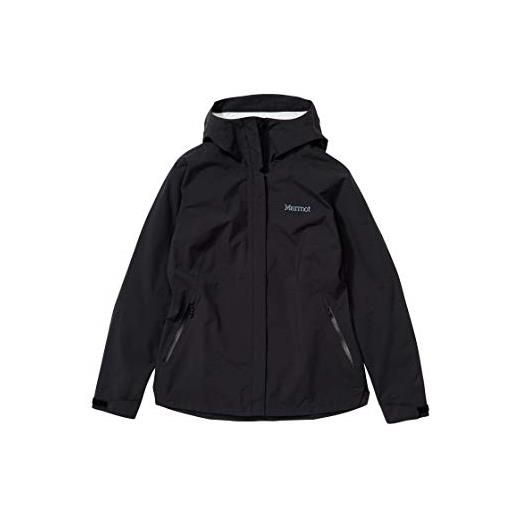 Marmot evodry bross jacket, giacca antipioggia donna, nero, l