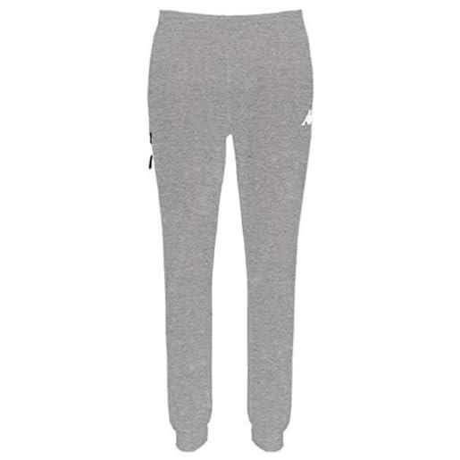 Kappa chieta - pantaloni lunghi da donna, donna, 304tpi0, grigio, xxl