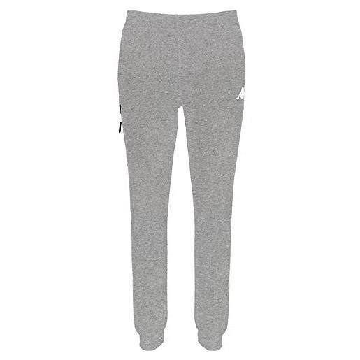 Kappa chieta - pantaloni lunghi da donna, donna, 304tpi0, grigio, xxl