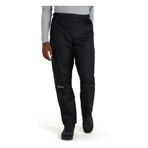 Berghaus deluge pantaloni da passeggio, nero, xs / 30l uomo