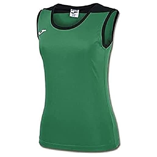 Joma spike, shirt women's, verde/negro, s