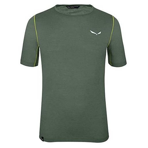 SALEWA pedroc alpine, t-shirt uomo, deep forest, 44/xs