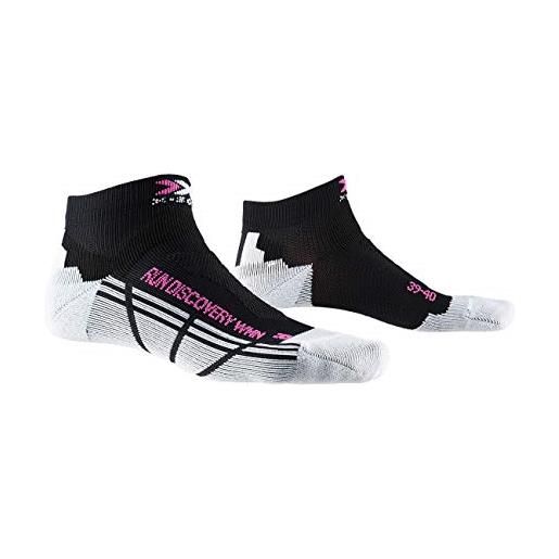 X-Socks x-bionic run discovery calze p043 flamingo pink/opal black 41-42