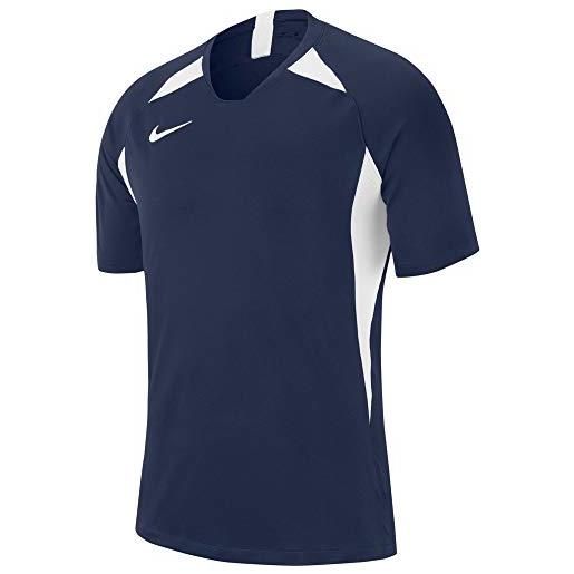Nike t-shirt core red devils plus, maglia giovani, blu (midnight navy/white), xs