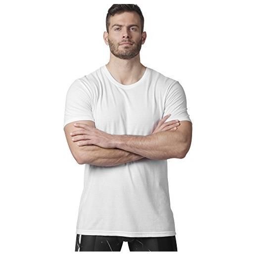 Reebok global graphic, maglia manica corta uomo, bianco, xs