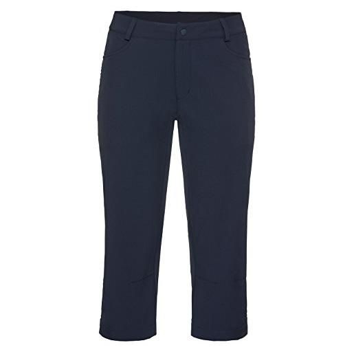 Vaude women' s 3/4 yaki pants ii pantalone, donna, women's 3/4 yaki pants ii, eclissi, xs