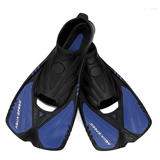 Aqua-Speed action fins accessori da nuoto, unisex bambino, bimbo 0-24, 5908217655646, blu navy, size 44/45